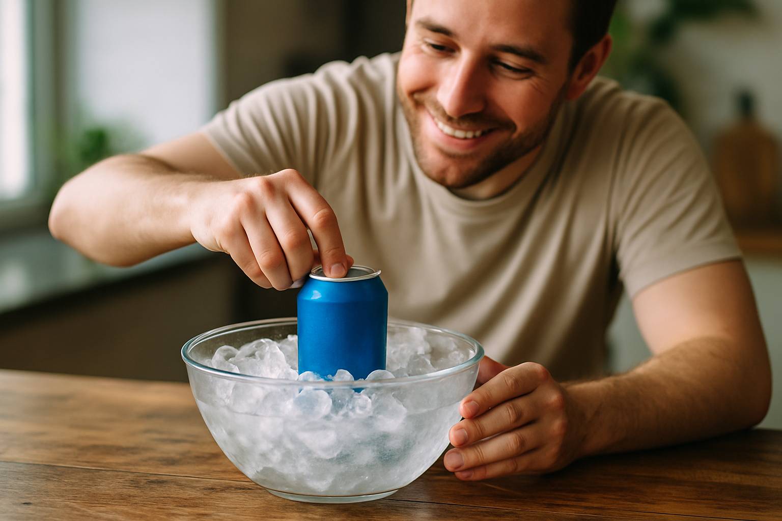 Le hack pour refroidir une boisson en 60 secondes